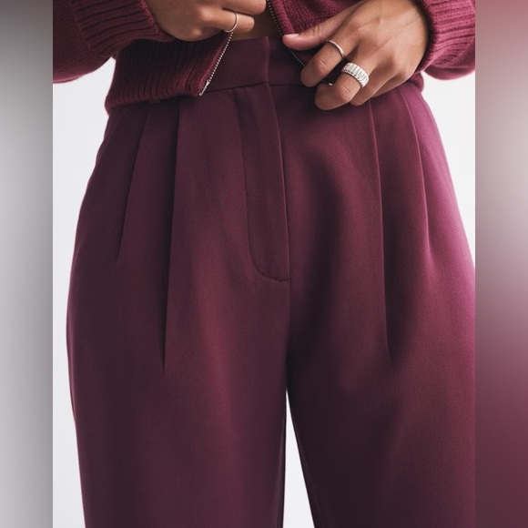 Abercrombie & Fitch Tailored Wide Leg Pant - Size 26 - Picture 2 of 11